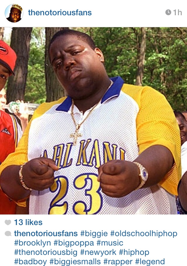 Biggie IG Tributes [PHOTOS]