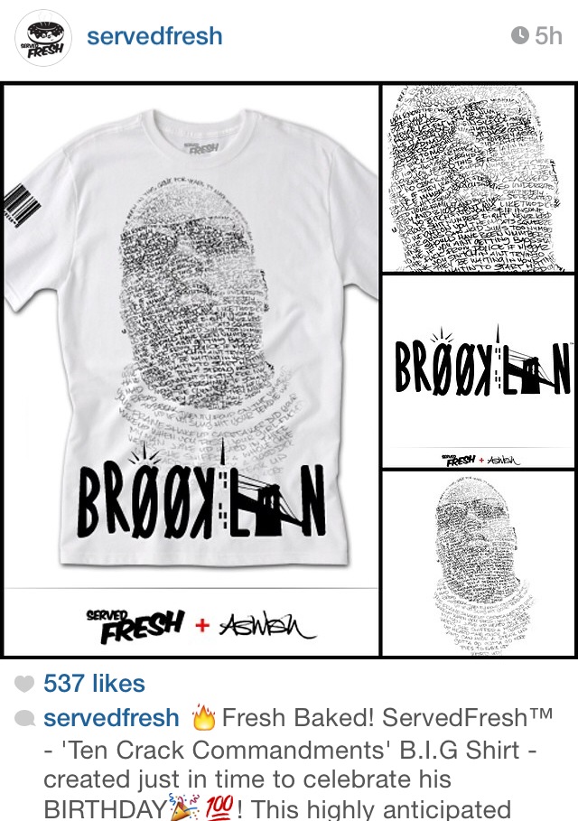 Biggie IG Tributes [PHOTOS]