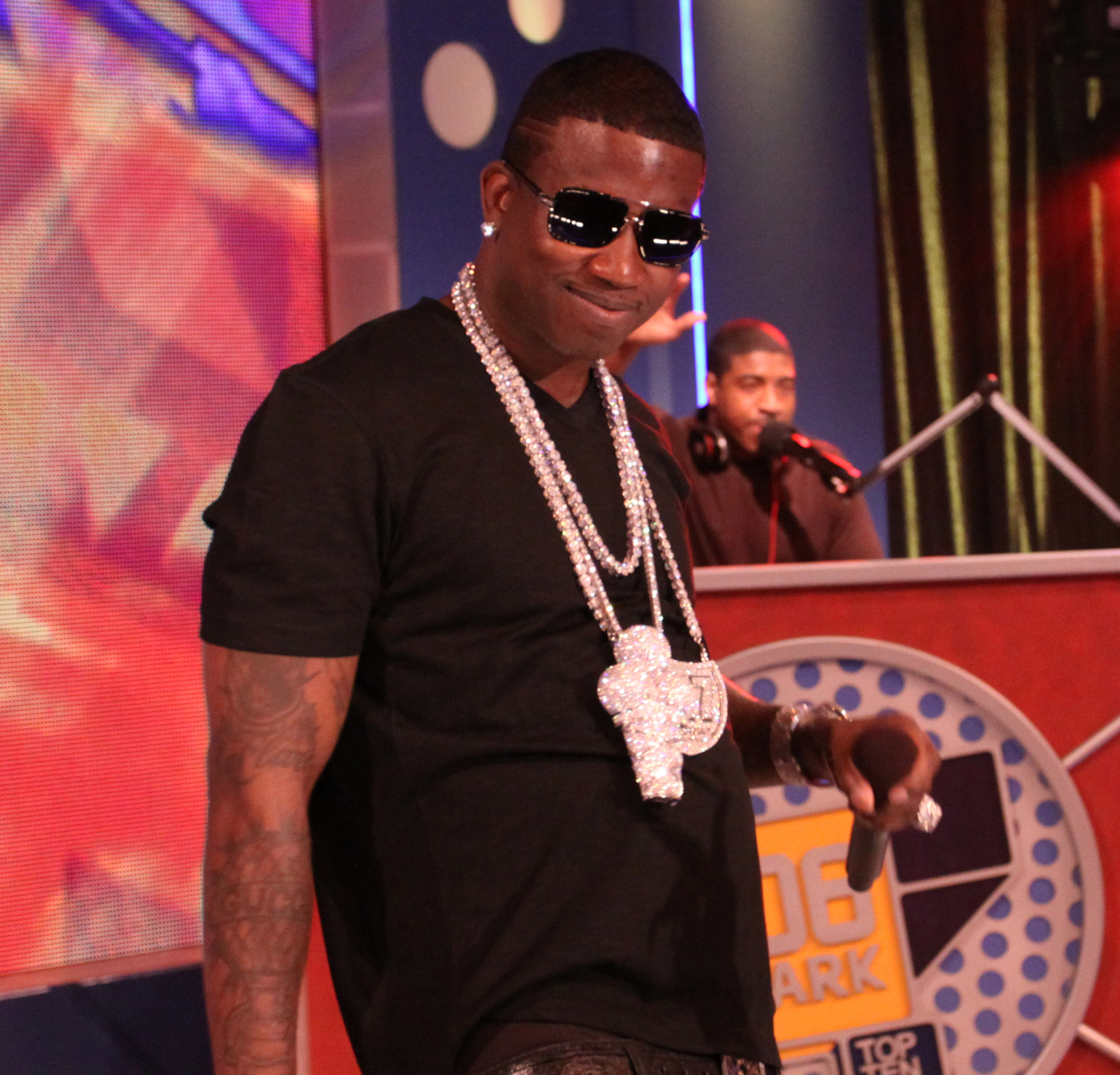 Gucci Mane Visits BET's 106 & Park - June 1, 2010