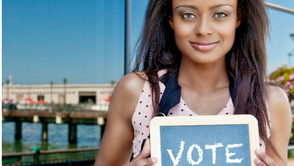 Erin Vilardi / Woman voter