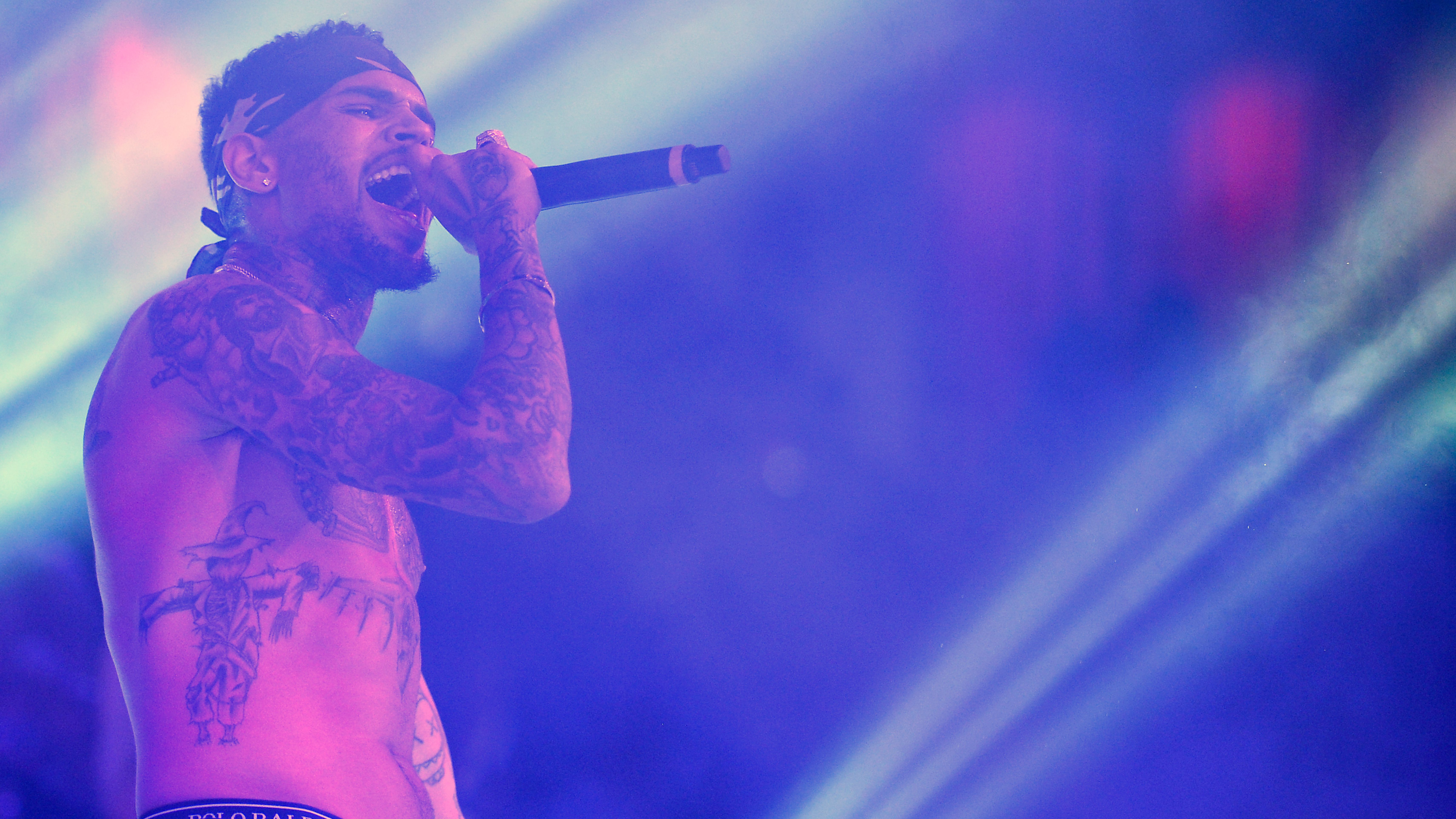 Drai's LIVE Kicks Off 2016 With Performance By Resident Artist Chris Brown At Drai's Nightclub In Las Vegas