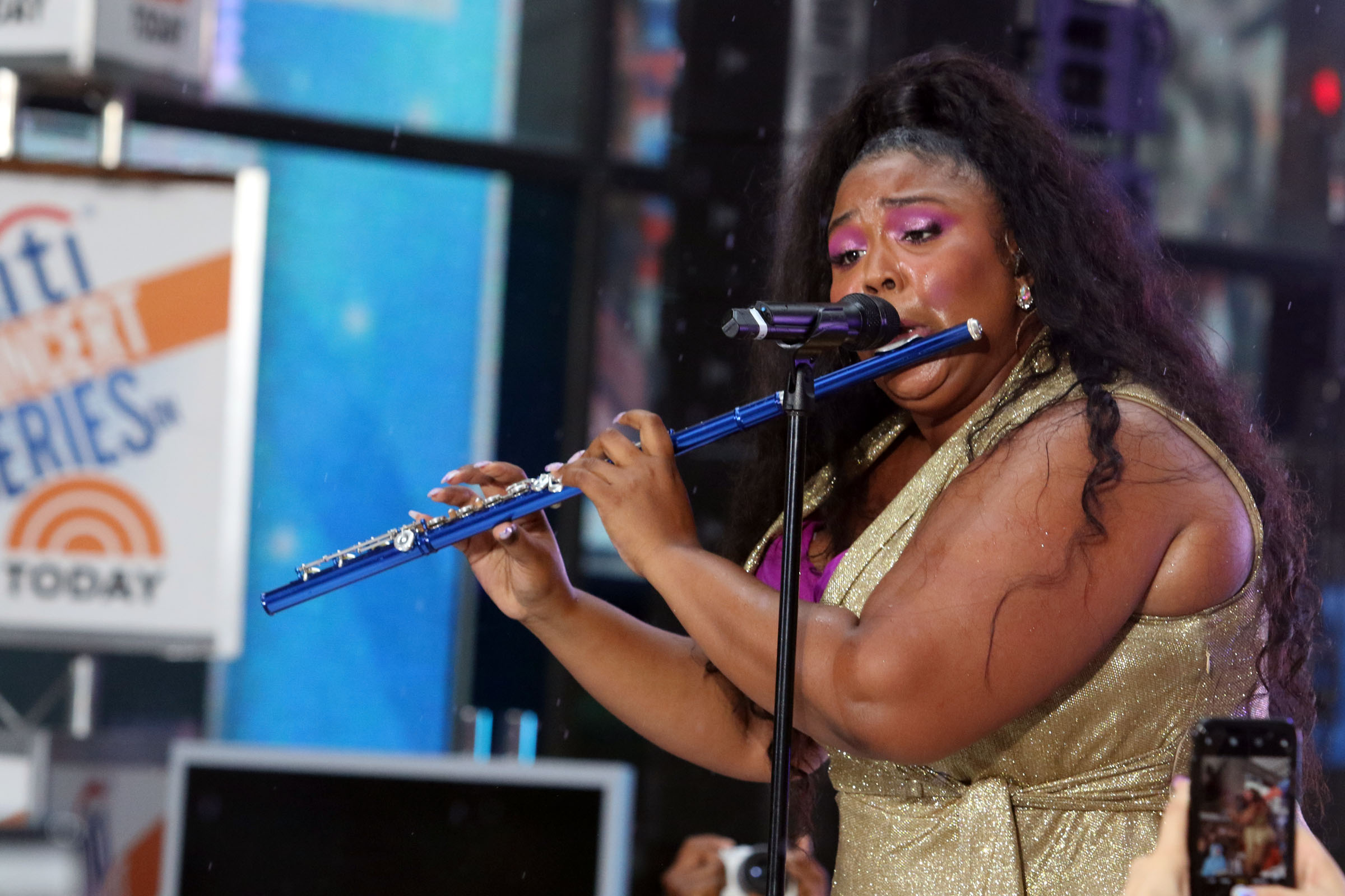 Singer LIZZO Performs Live on NBC's "TODAY"\nRockefeller Plaza\nNew York, NY\nAugust 23, 2019