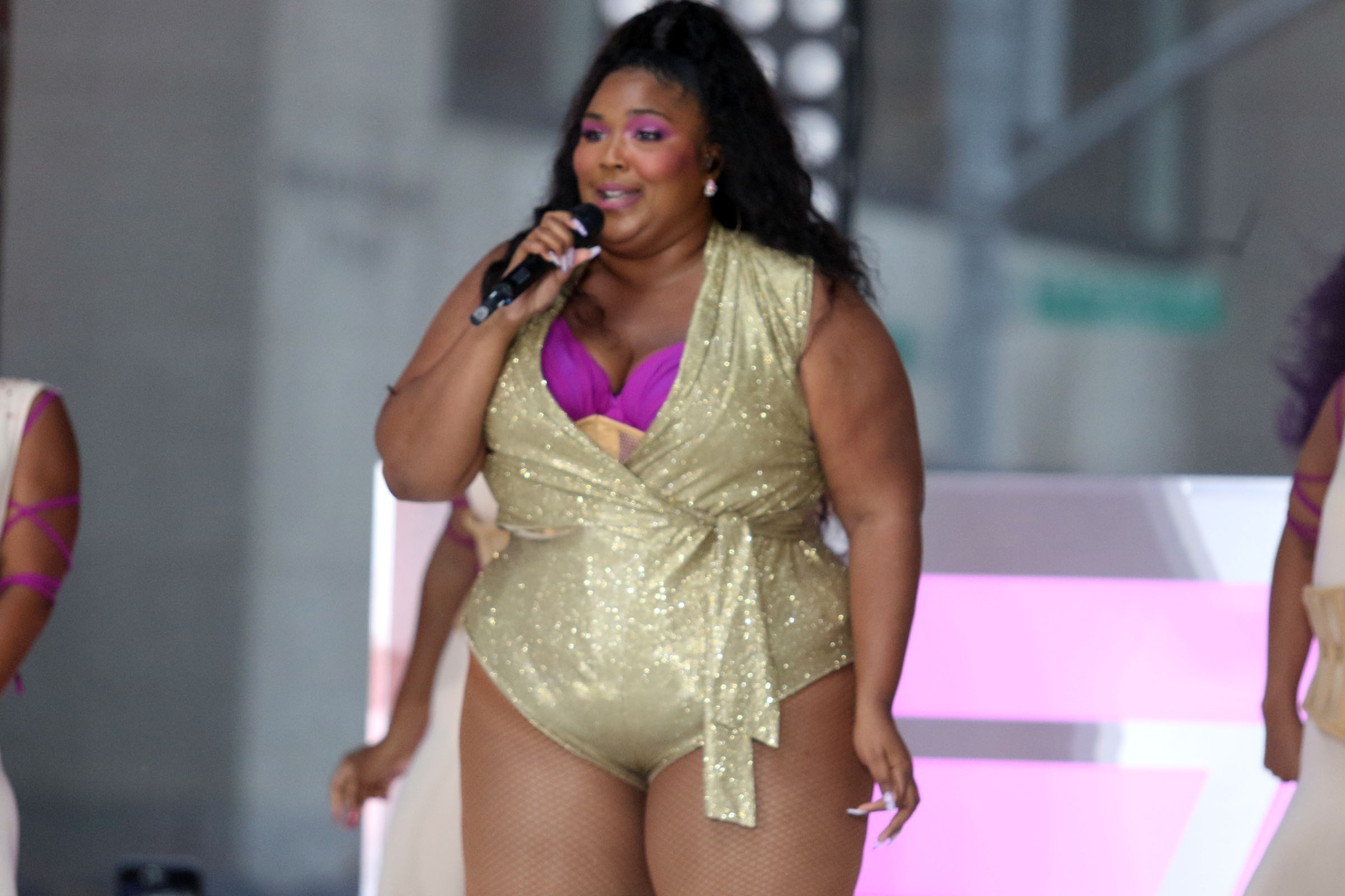 Singer LIZZO Performs Live on NBC's "TODAY"\nRockefeller Plaza\nNew York, NY\nAugust 23, 2019