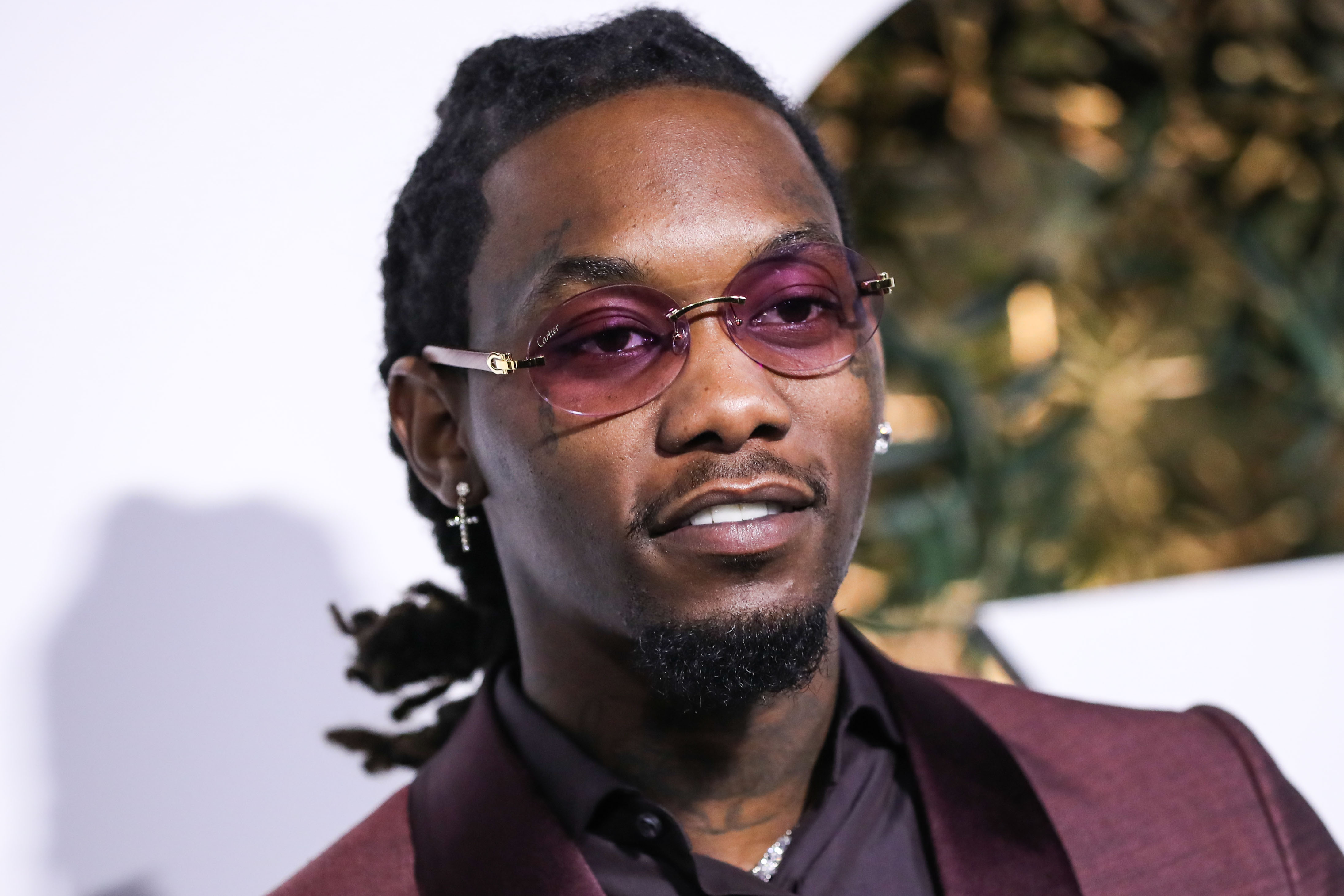 Rapper Offset arrives at the 2019 GQ Men Of The Year Party held at The West Hollywood EDITION Hotel on December 5, 2019 in West Hollywood, Los Angeles, California, United States.