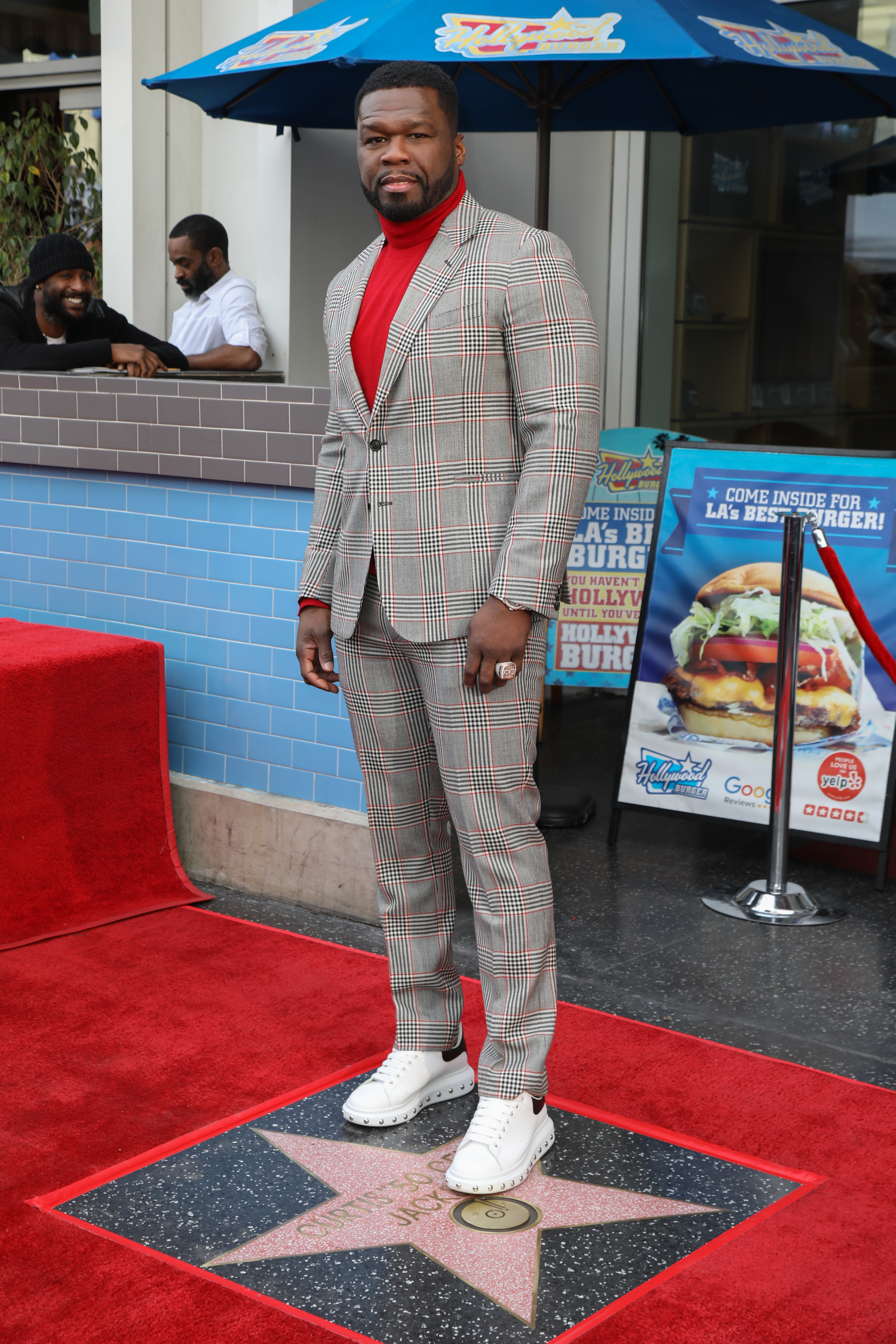 Curtis "50 Cent" Jackson Is Honored With A Star On The Hollywood Walk Of Fame