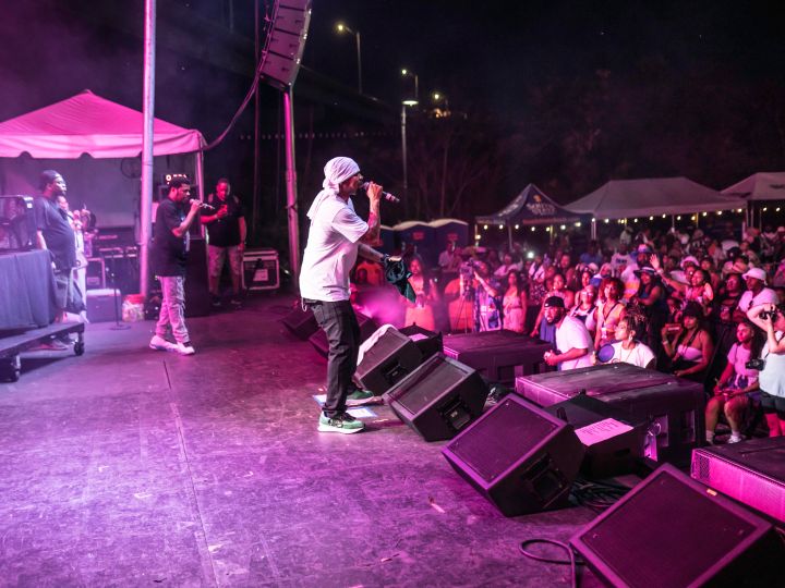 The live band made Juvie's performance that much better