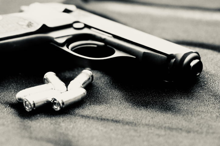 Firearm and bullet cartriges